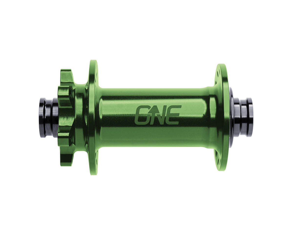 OneUp Components Disc Brake Hub (Dark Green) (Front) (15 x 110mm (Boost)) (32H) (6-Bolt) (Freehub No