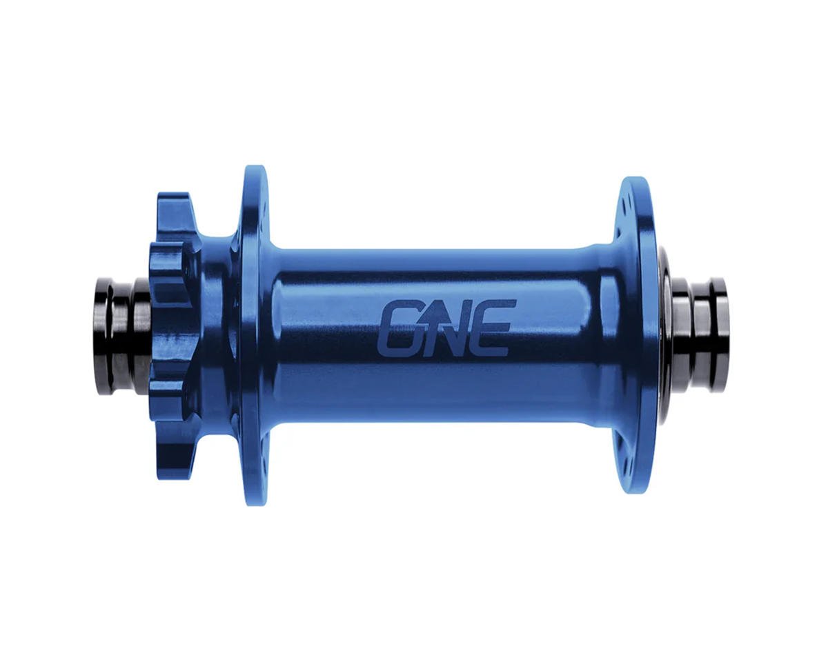 OneUp Components Disc Brake Hub (Dark Blue) (Front) (15 x 110mm (Boost)) (28H) (6-Bolt) (Freehub Not