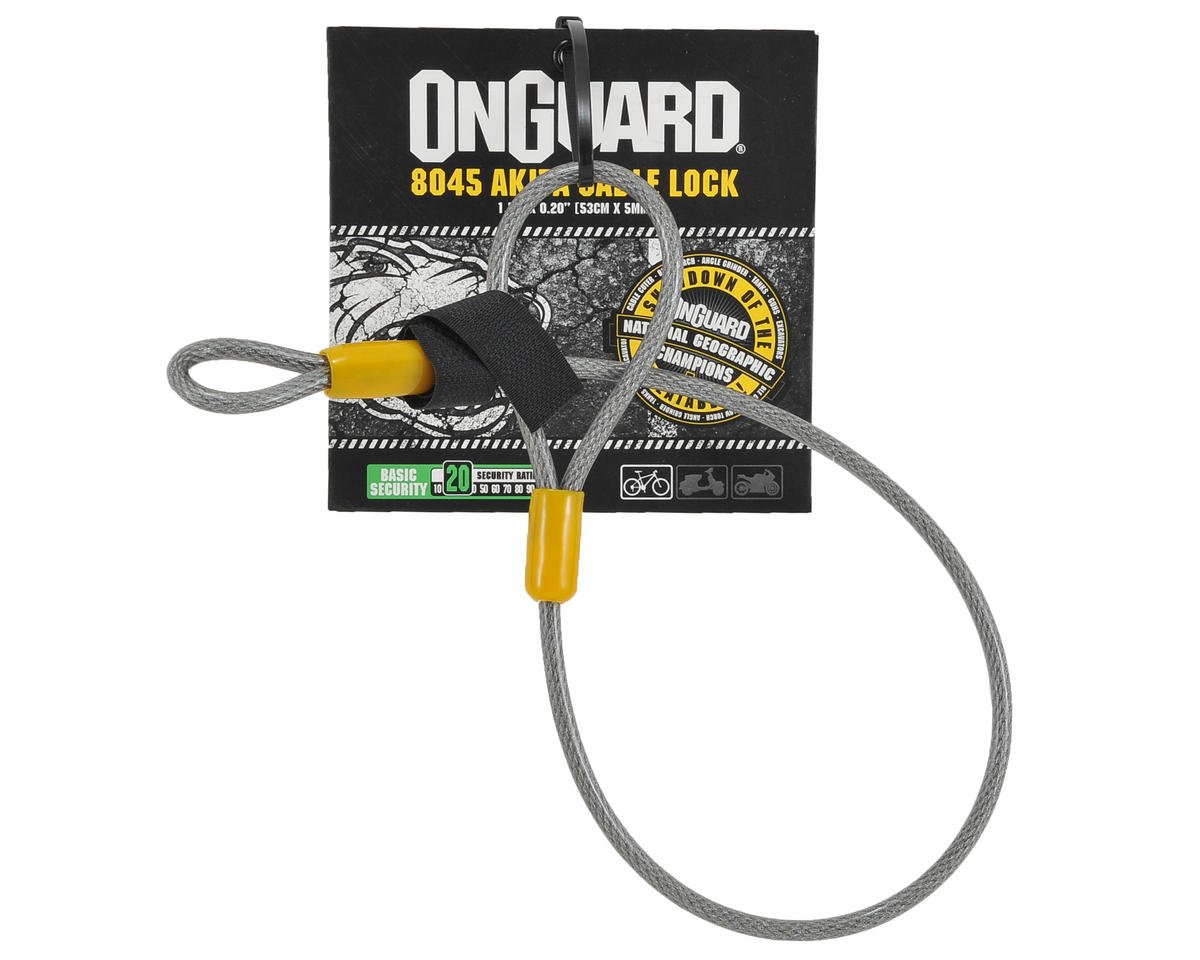 Onguard Akita Lock Cable For Saddles (21" x 5mm) - Performance Bicycle