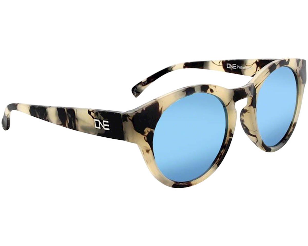 Optic Nerve ONE Rizzo Polarized Sunglasses (Matte Beige Marble) (Smoke Ice Blue Mirror Le... - 18035