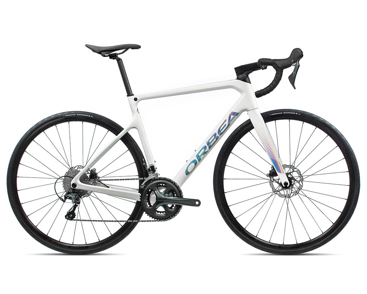 Orbea Orca M40 Performance Road Bike (Gloss White/Iris) (60cm) (2022) - M11760B9