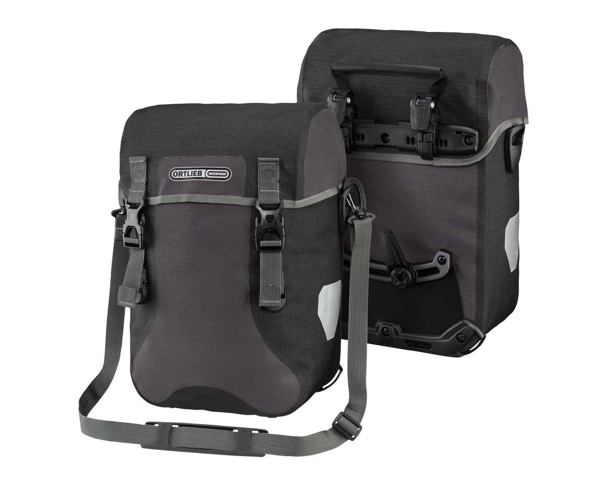 Ortlieb Sport-Packer Plus Panniers (Granite/Black) (30L) (Pair)