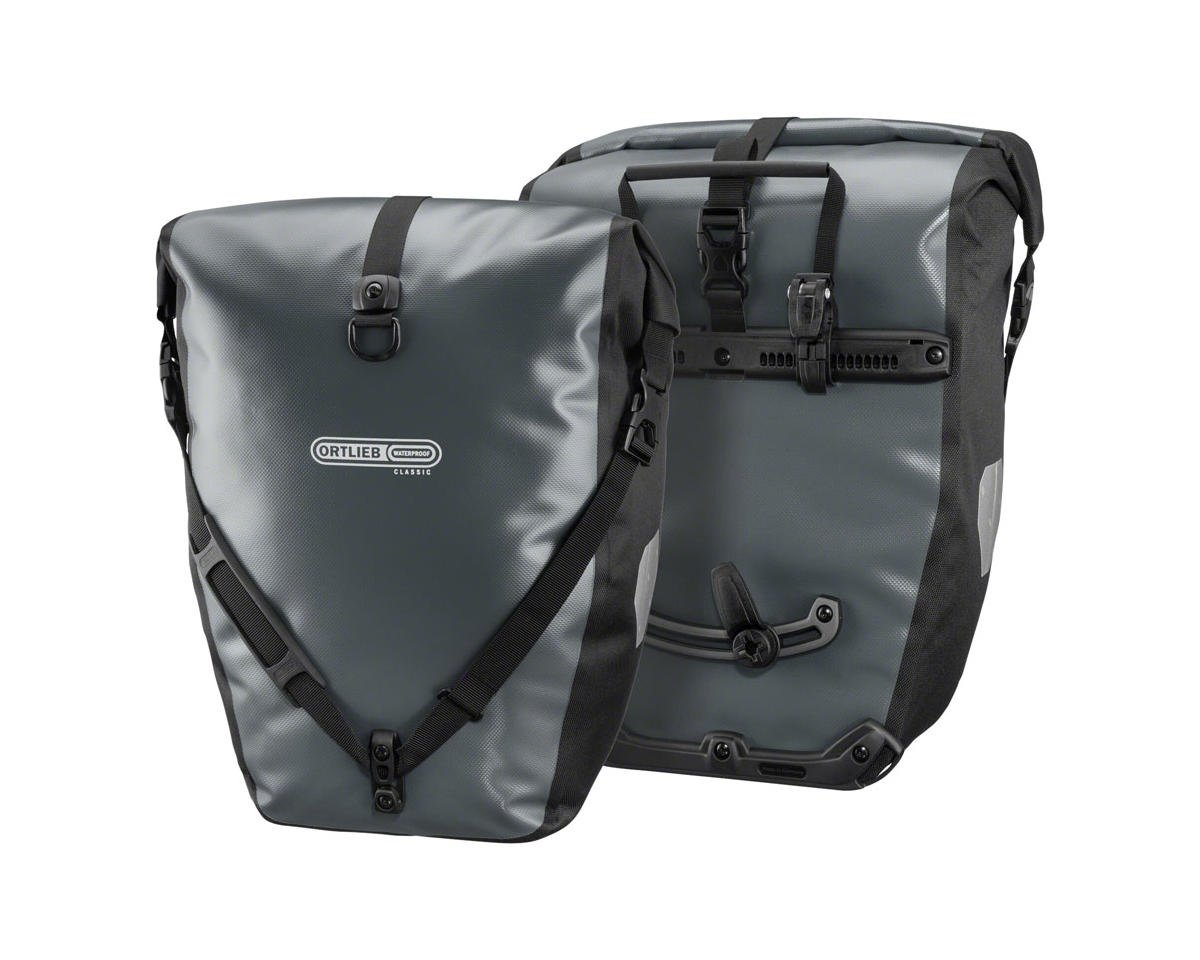 Ortlieb Back-Roller Panniers (Grey) (40L) (Pair)