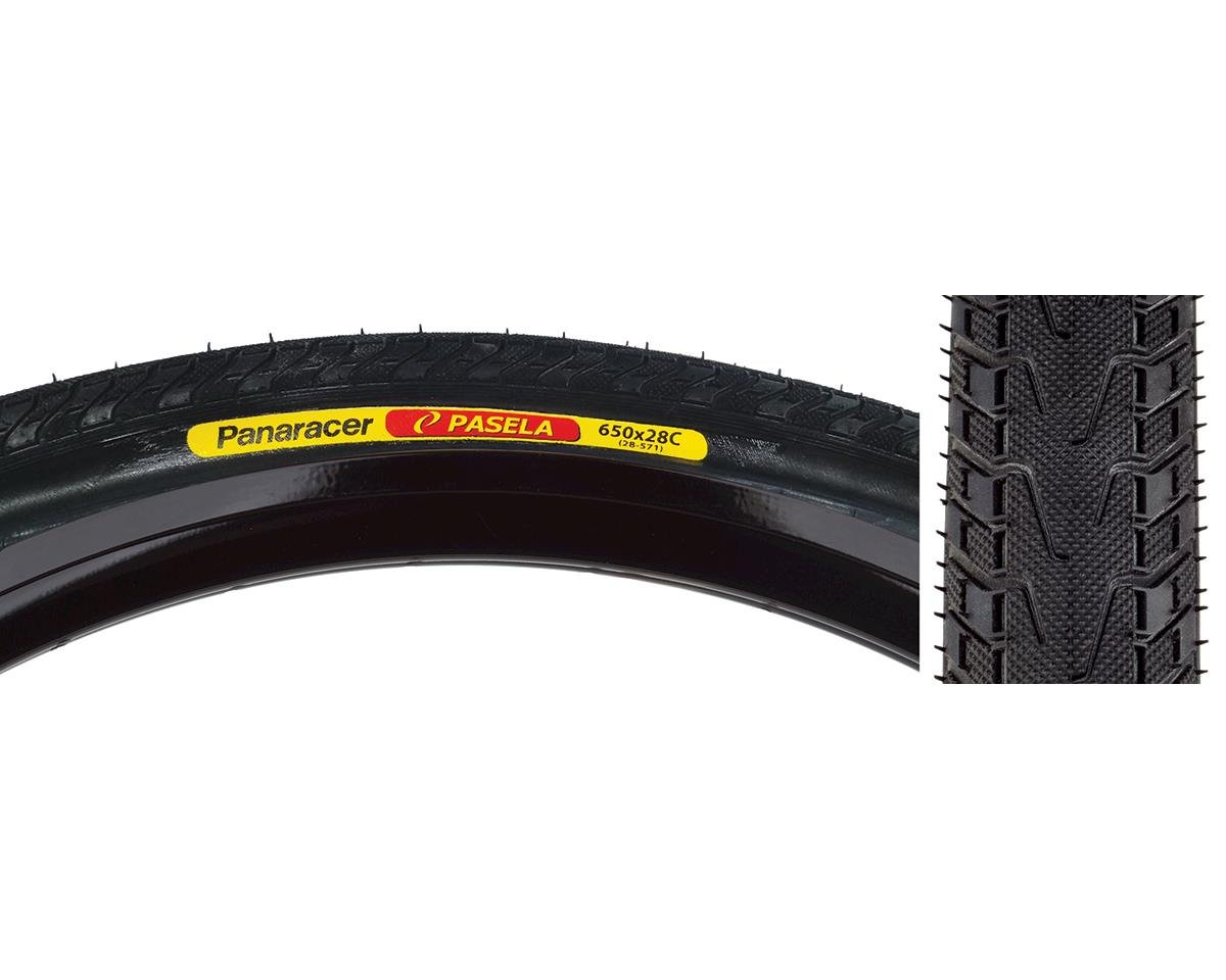 Panaracer Pasela Road Tire (Black) (650c) (28mm) (571 ISO) (Wire)