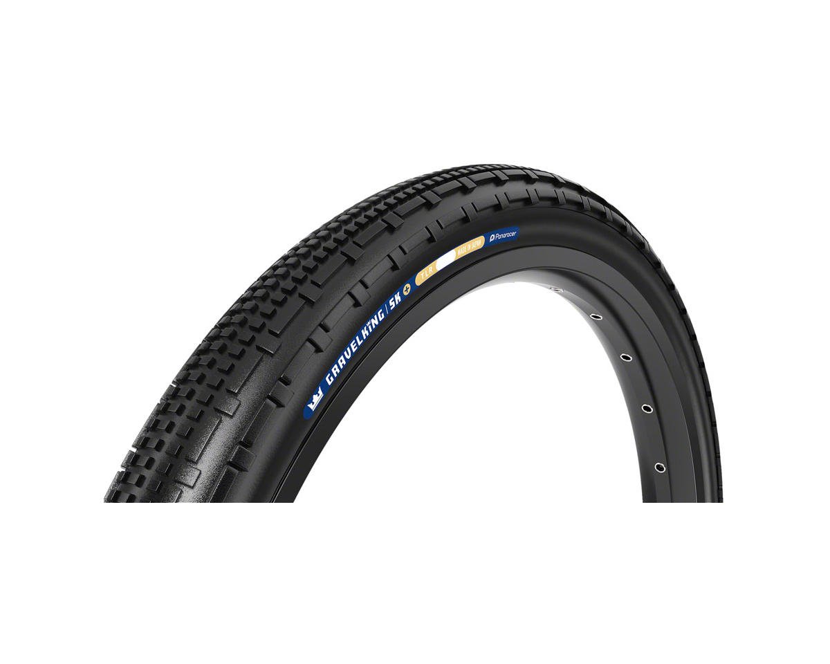 Panaracer GravelKing SK+ Tubeless Gravel Tire (Black) (700c) (30mm) (Folding) (ZSG Gravel/TuffTex+)