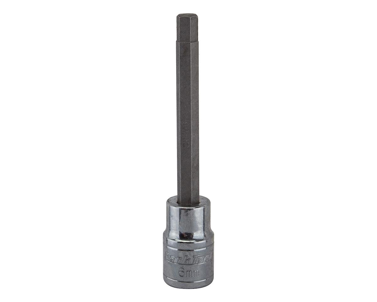 Park Tool Long Reach Hex Bit (For SBS/SKT) (68mm Length) (6mm) (3/8" Drive)