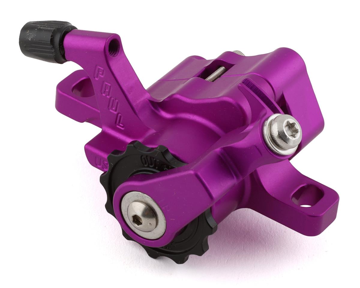 Paul Components Klamper Disc Brake Caliper (Purple/Black) (Mechanical) (Front or Rear) (Long Pull) (