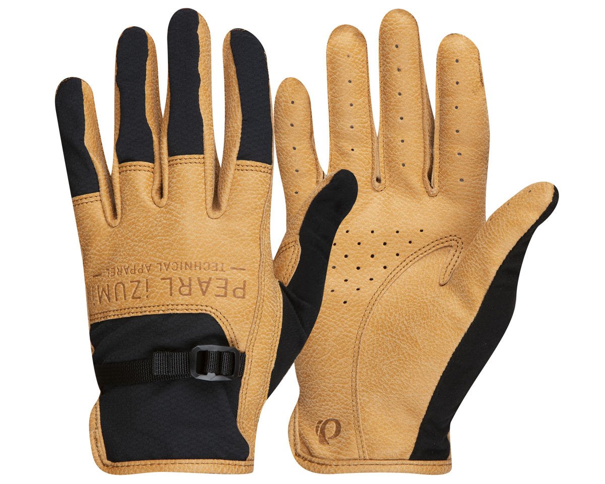 Pearl Izumi Pulaski Gloves (Black/Tan) (L) (For Trail Building)