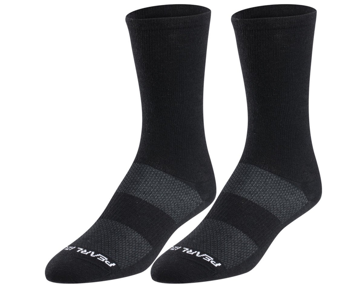 Pearl Izumi Merino Air 7" Socks (Black) (XL) - 14352305021XL