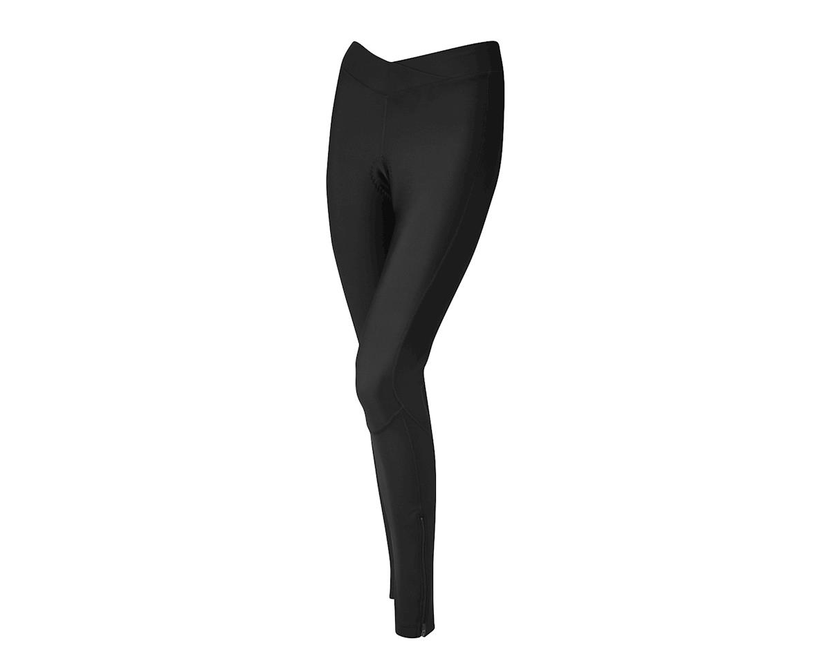 Performance Women's Thermal Flex Tights (Black) (L) (w/ Chamois) - PF11TTWL