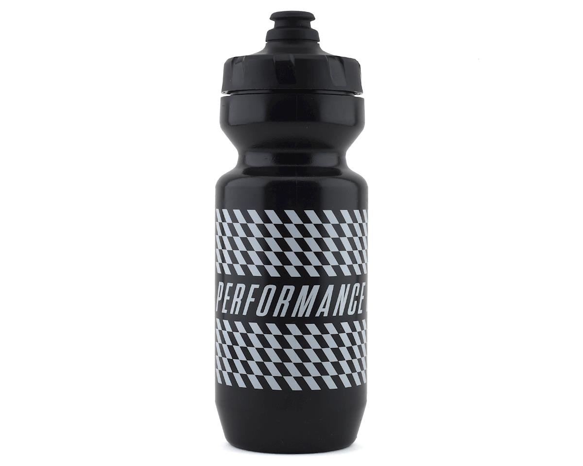 Performance Bicycle Water Bottle w/ MoFlo Lid (Black) (22oz)