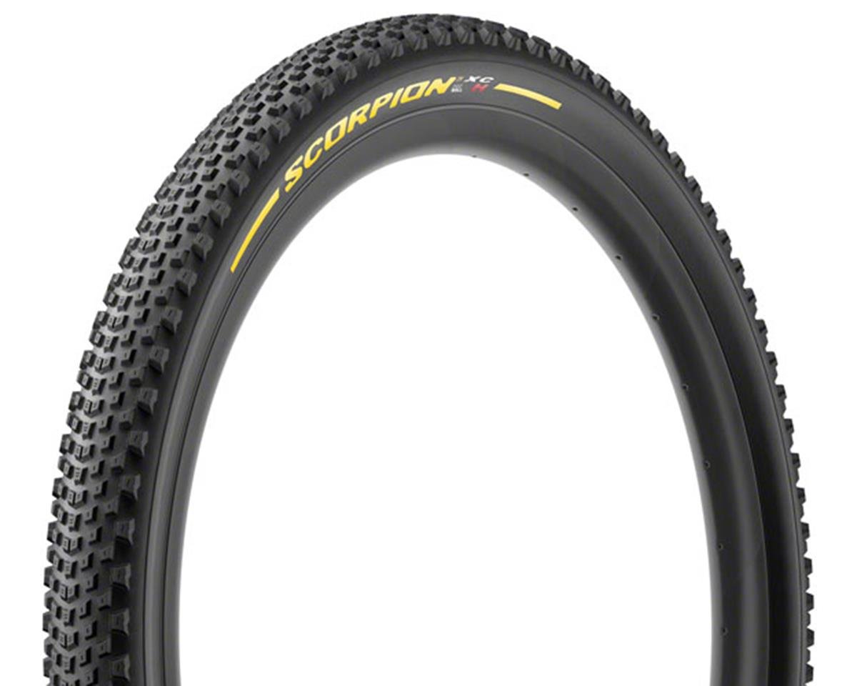 Pirelli Scorpion XC H Tubeless Mountain Tire (Black/Yellow Label) (29") (2.2") (Folding) (SmartGrip/