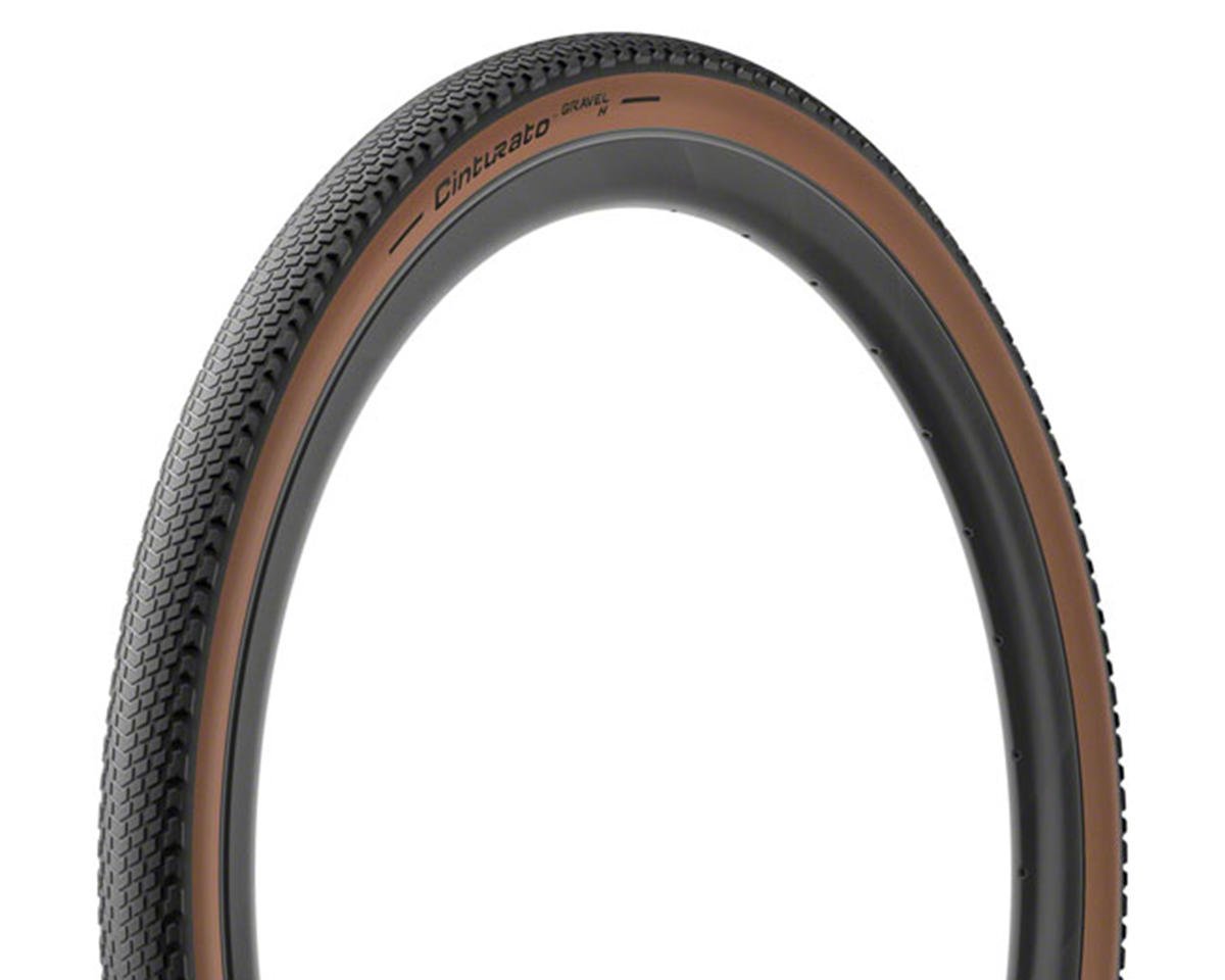 Pirelli Cinturato Gravel H Tubeless Tire (Tan Wall) (700c) (45mm) (Folding) (SpeedGrip/TechWALL)
