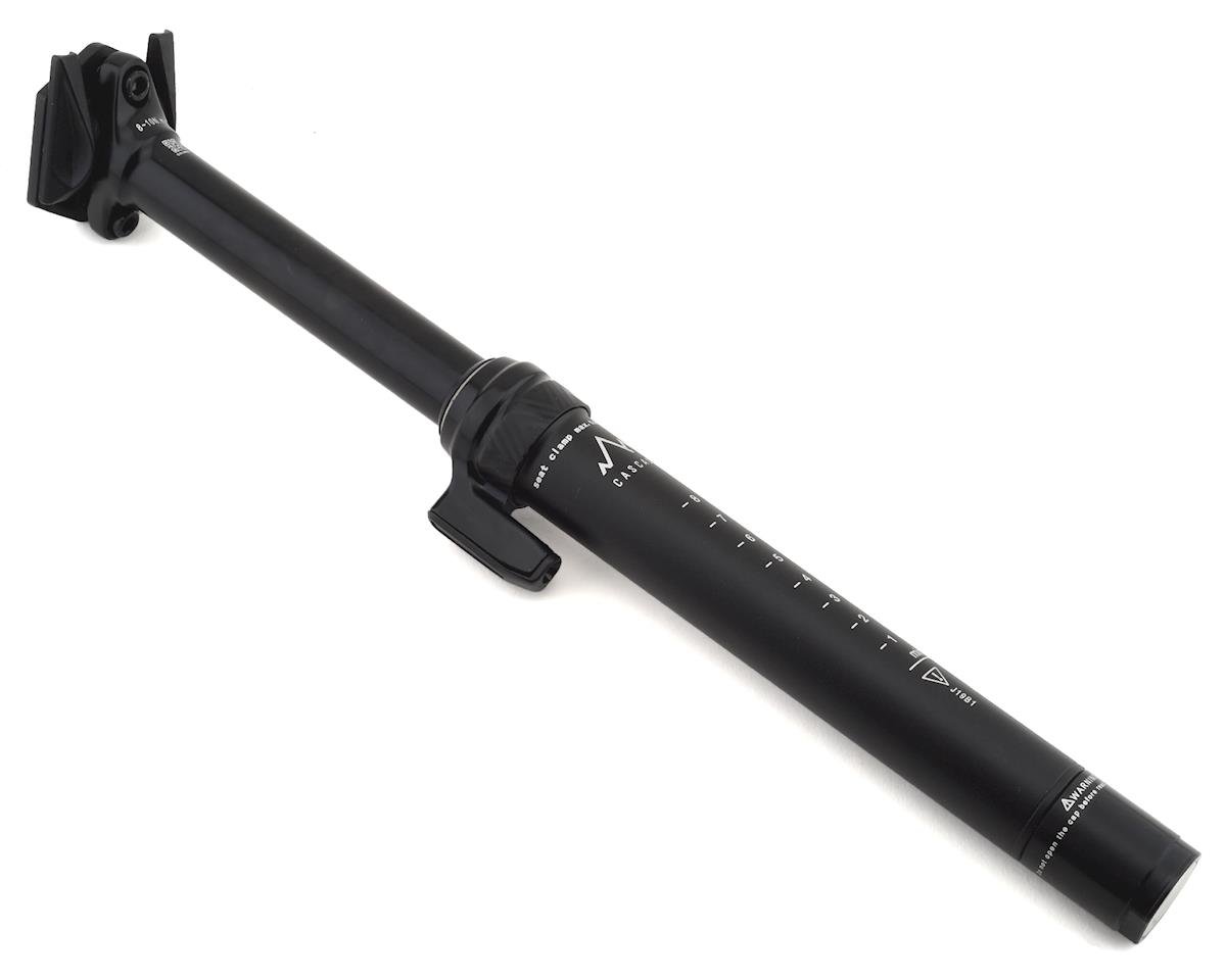 PNW Components Cascade Dropper Seatpost (Black) (31.6mm) (402mm) (125mm) (External Routing) (Remote