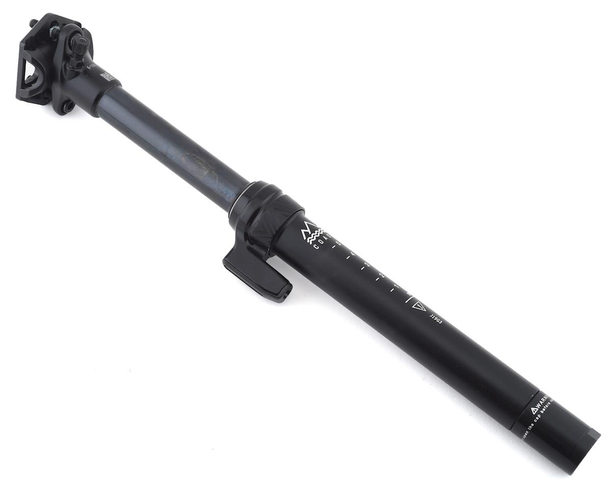 PNW Components Coast Suspension Dropper Seatpost (Black) (27.2mm) (380mm) (External Routing) (100mm)