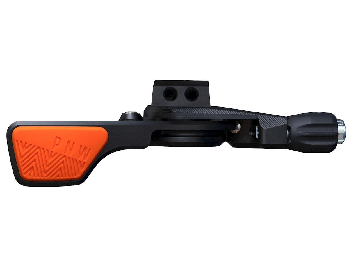 PNW Components Loam Lever Dropper Post Lever Kit (Black/Orange) (MatchMaker X) - LLBOM