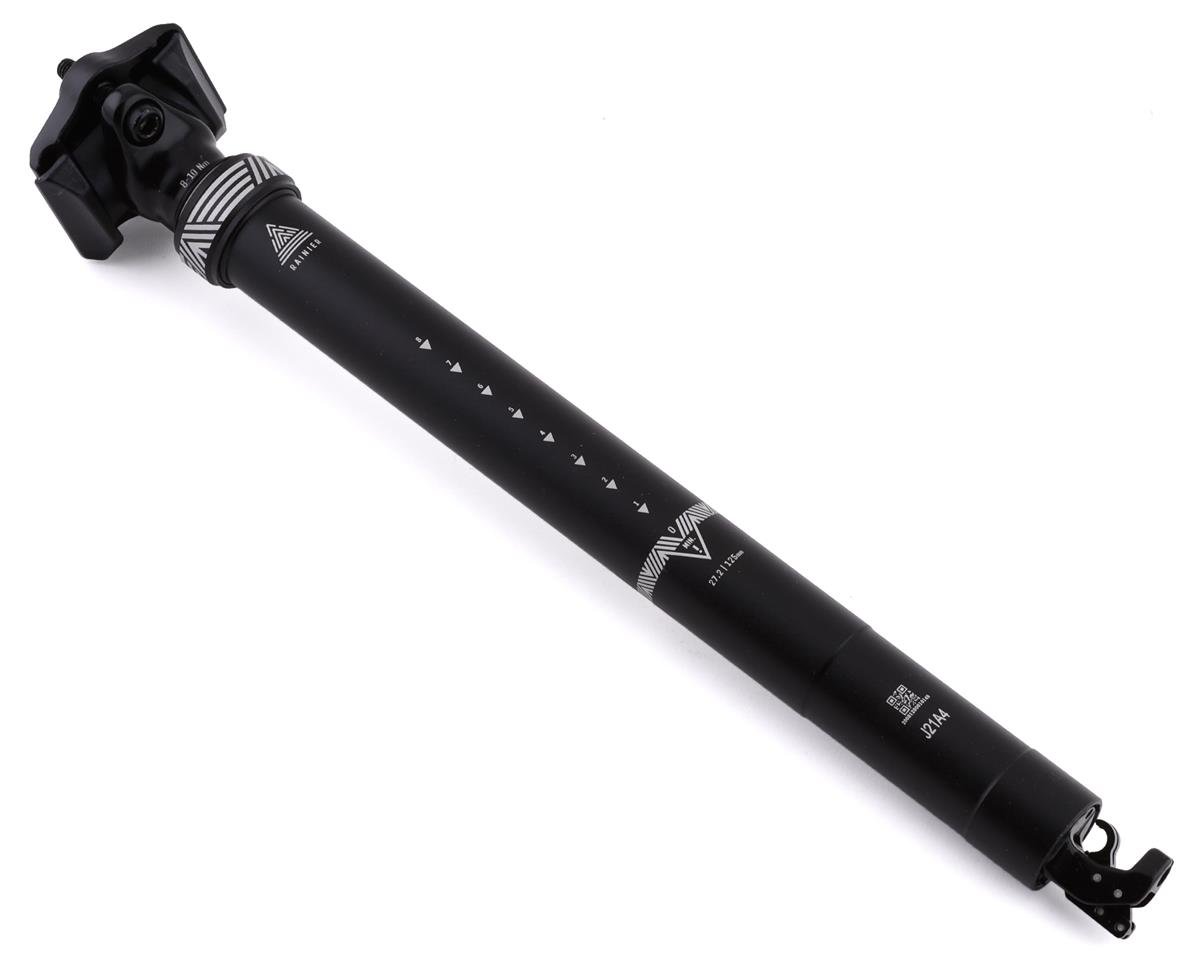 PNW Components Rainier Gen 3 Dropper Seatpost (Black) (27.2mm) (452mm) (125mm) (Internal Routing) (R