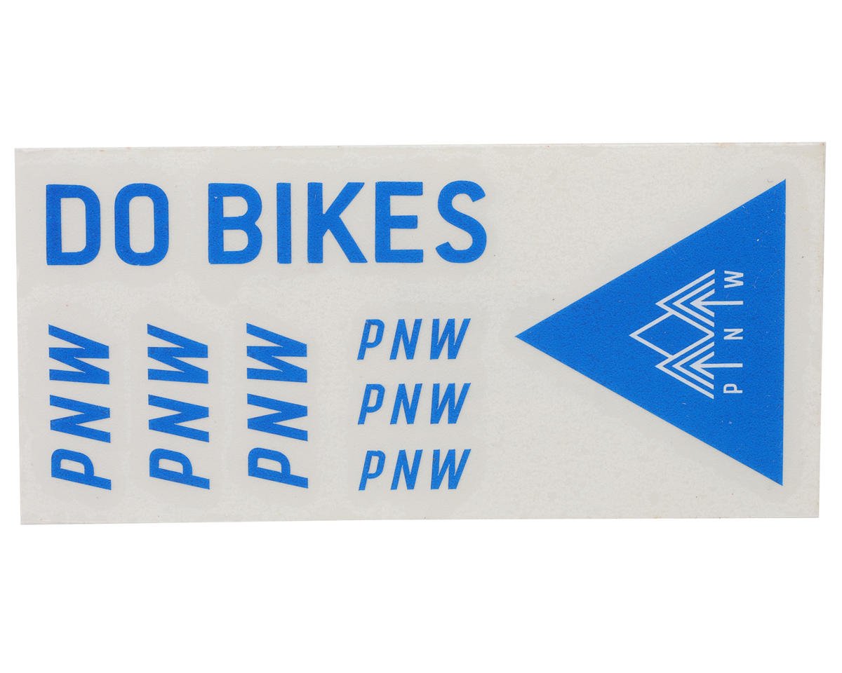 PNW Components Loam Transfer Decal Kit (Pacific Blue) - ST-LAM-TRN-DCL-CB