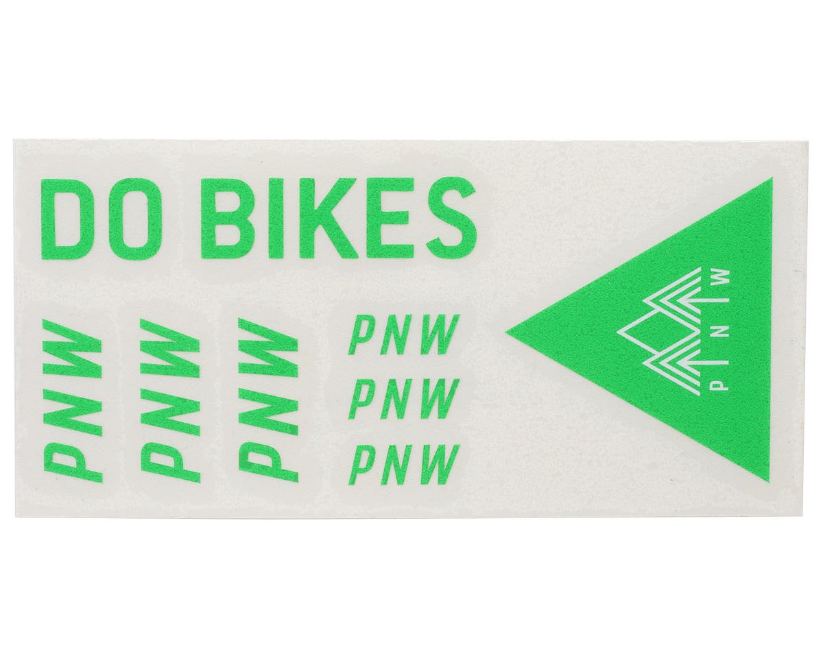 PNW Components Loam Transfer Decal Kit (Moto Green) - ST-LAM-TRN-DCL-GK