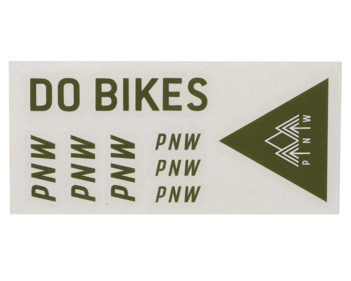 PNW Components Loam Transfer Decal Kit (Moss Green) - ST-LAM-TRN-DCL-MG