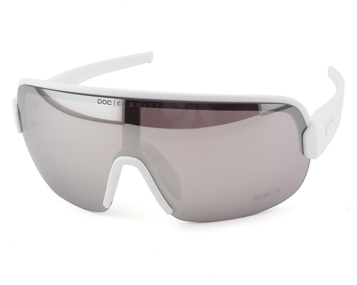 POC Aim Sunglasses (Hydrogen White) (Violet Silver Mirror