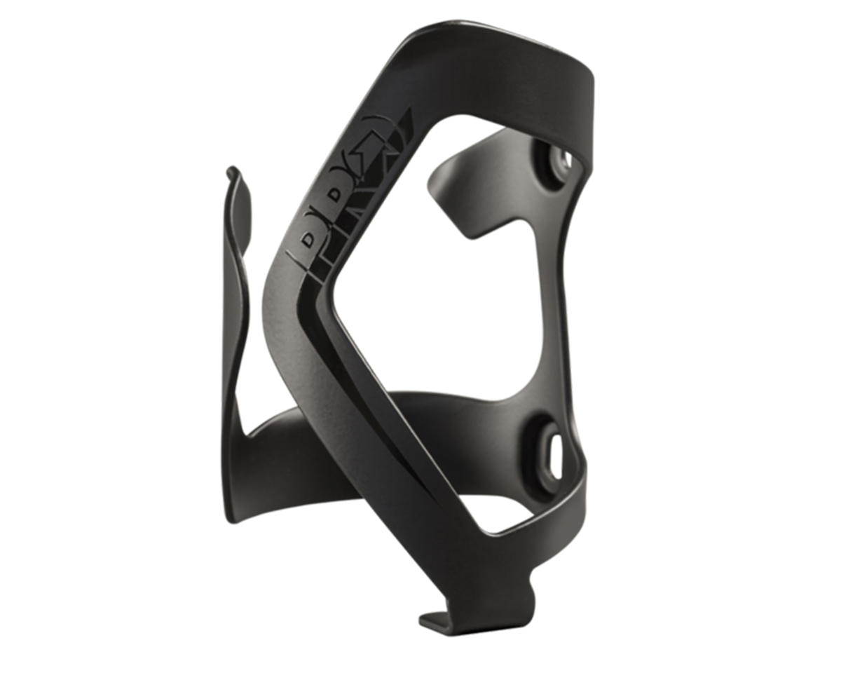 Pro Bottle Side Cage Alloy (Black/Clear) (Right)