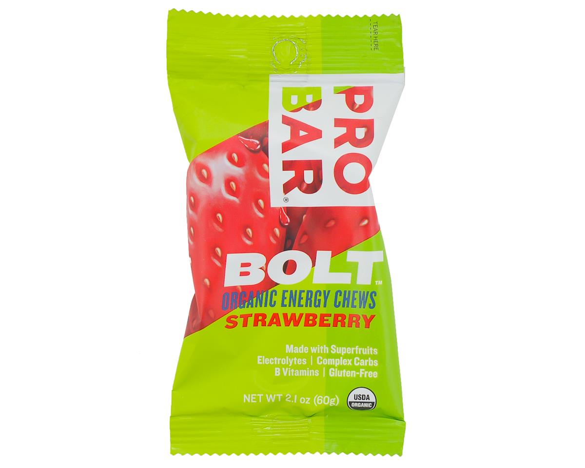 Probar Bolt Organic Energy Chews (Strawberry) Performance Bicycle