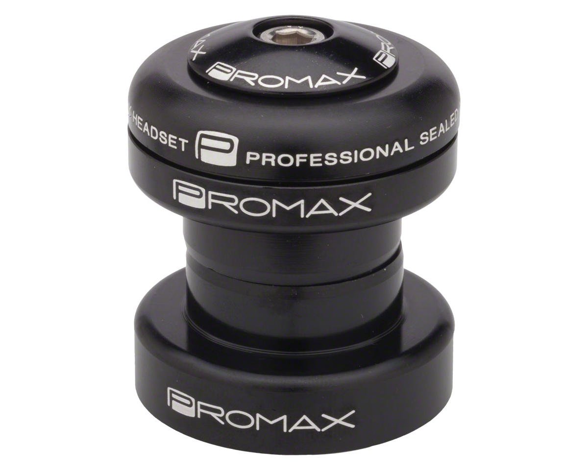 Promax PI-1 Press-in 1" Headset (Black) (Alloy Sealed Bearing) (EC30/25.4) (EC30/26)