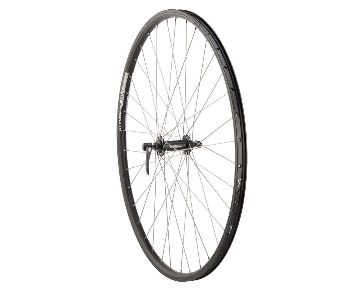 Quality Wheels Deore/DH19 Front Wheel (Black) (QR x 100mm) (700c)