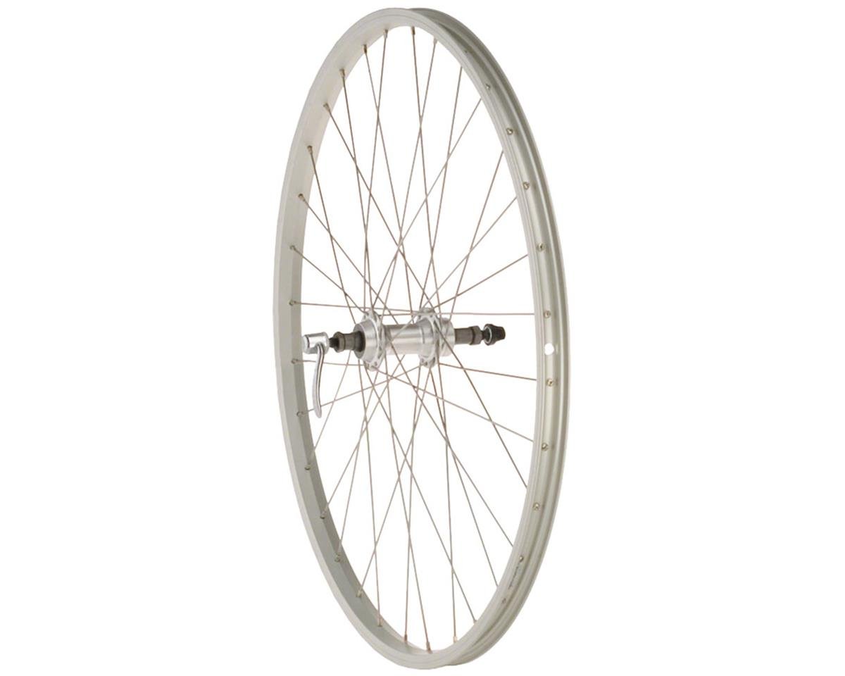 Quality Wheels Value Single Wall Series Rear Wheel (Silver) (Freewheel) (QR x 135mm) (26")
