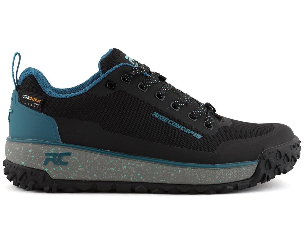 Ride Concepts Women's Flume Flat Pedal Shoe (Black/Tahoe Blue) (6) - 2311-530