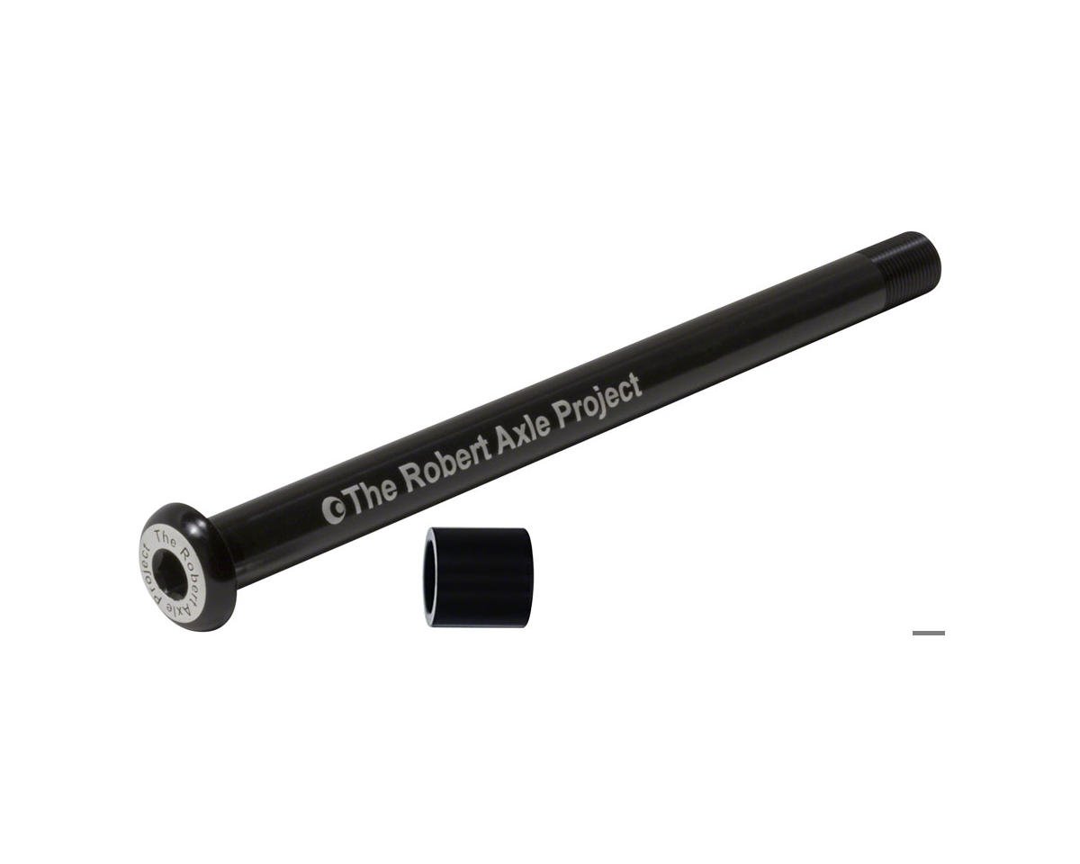 Robert Axle Project Lightning Bolt Thru Axle (Black) (Front) (15mm) (15 x 110mm) (155mm) (1.5mm)