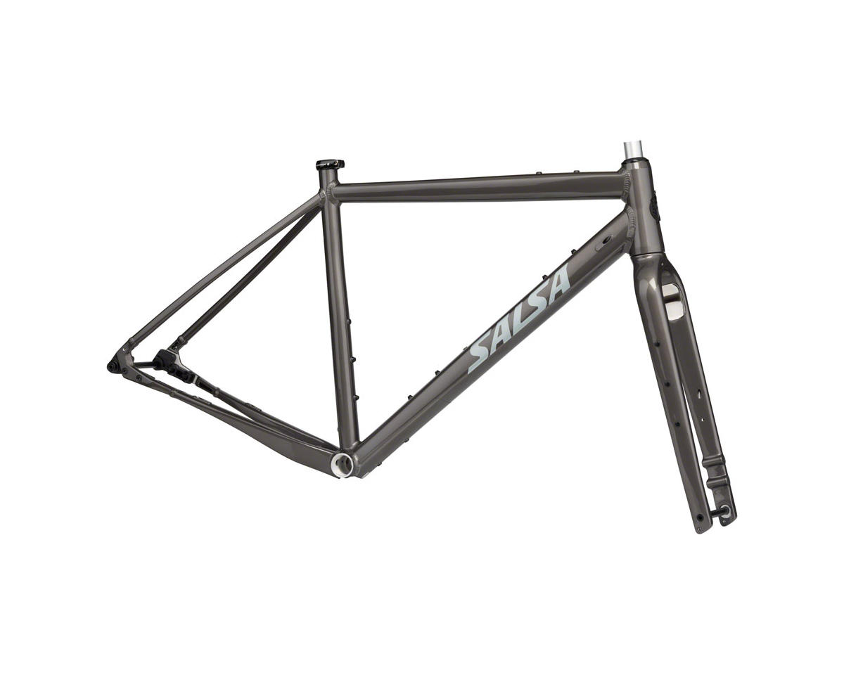 Salsa Stormchaser Gravel Frameset (Metallic Black) (49cm)