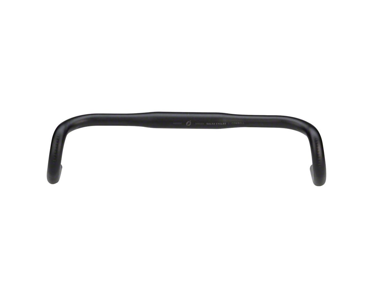 Salsa Cowbell Drop Handlebar (Black) (31.8mm) (46cm) (24deg Flare)