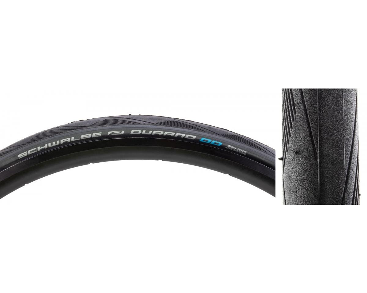 Schwalbe Durano DD Tire (Black/Grey) (700c) (28mm) (Folding) (Addix/RaceGuard) (Performance Line)