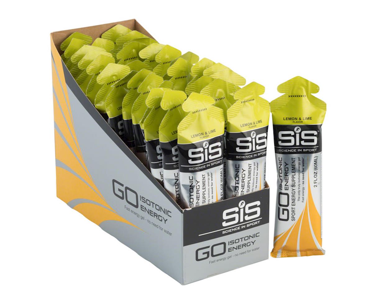 SIS Science In Sport GO Isotonic Energy Gel (Lemon & Lime) (30 | 2oz Packets) - 400120