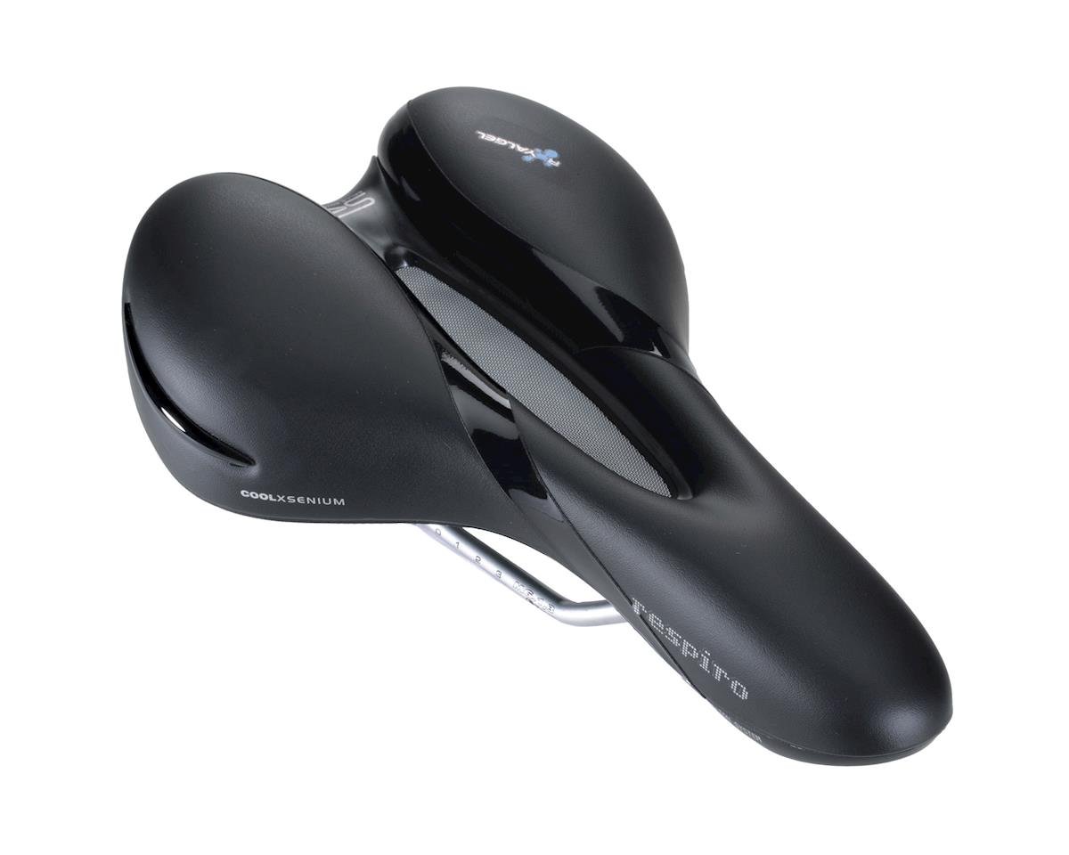 Selle Royal Men's Respiro Moderate Saddle (Black) (Manganese Rails) (182mm) - S1900411