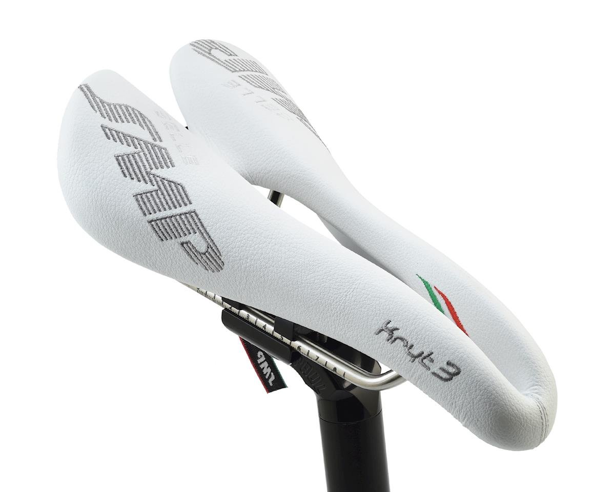 Selle SMP Kryt 3 Saddle (White) (AISI 304 Rails) (132mm) - ZSTRIKEKBI