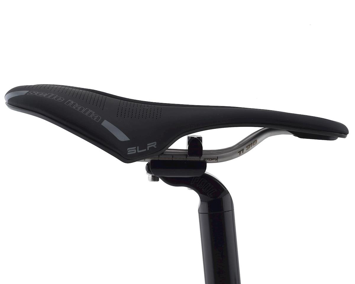 Selle Italia SLR Boost Superflow Saddle (Black) (Titanium Rails) (L3 ...