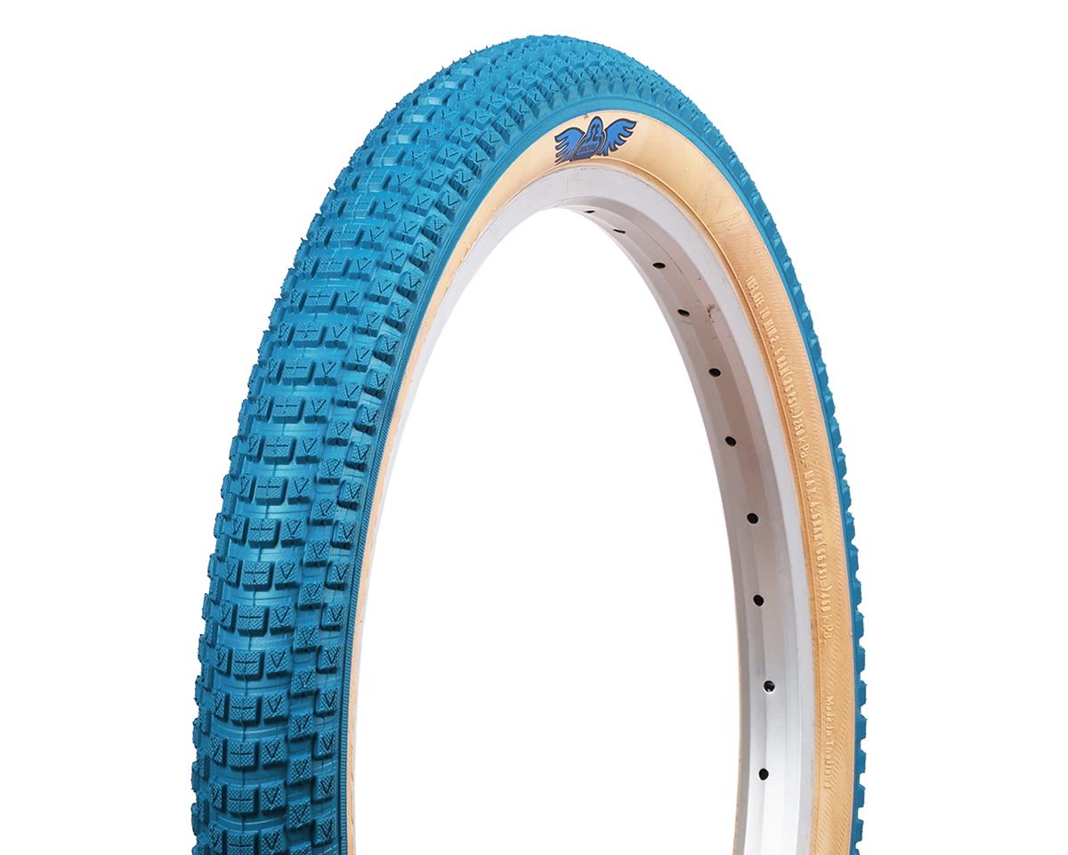 SE Racing Cub BMX Tire (Blue/Tan) (20") (2.0") (406 ISO) (Wire)