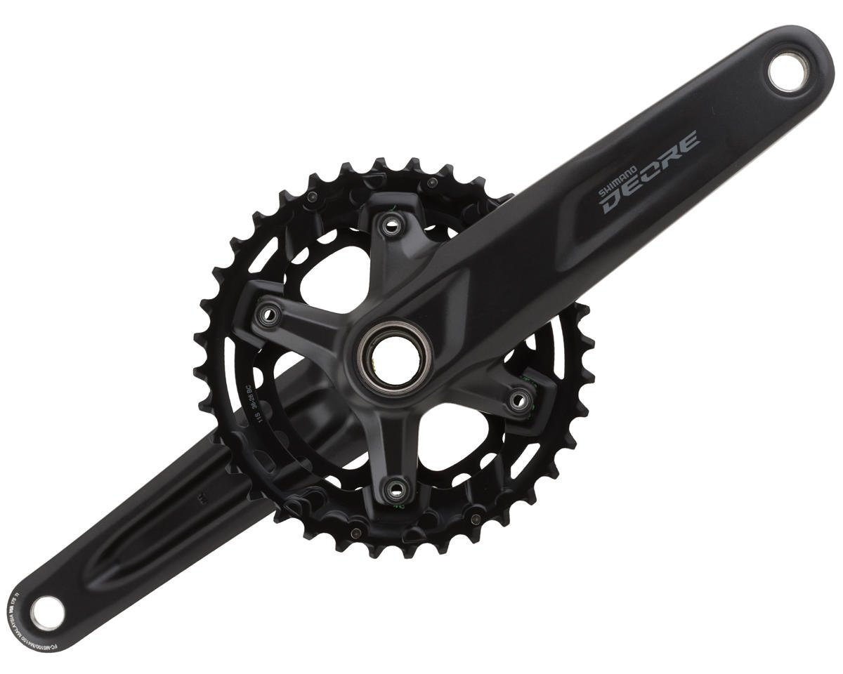 Shimano Deore M5100 Crankset w/ Chainrings (2 x 11 Speed) (48.8mm 