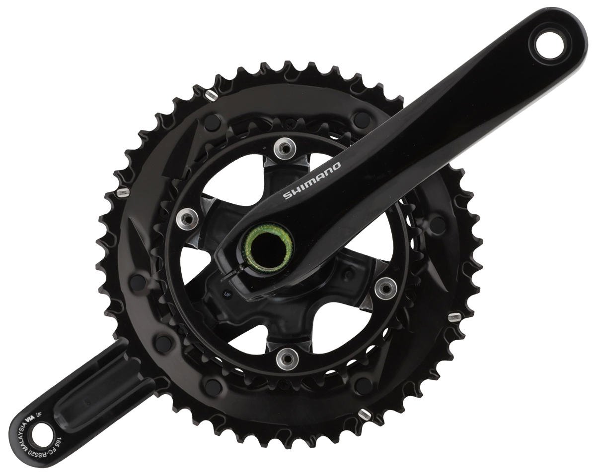 Shimano Fc Rs Crankset Black X Speed Mm T Performance Bicycle