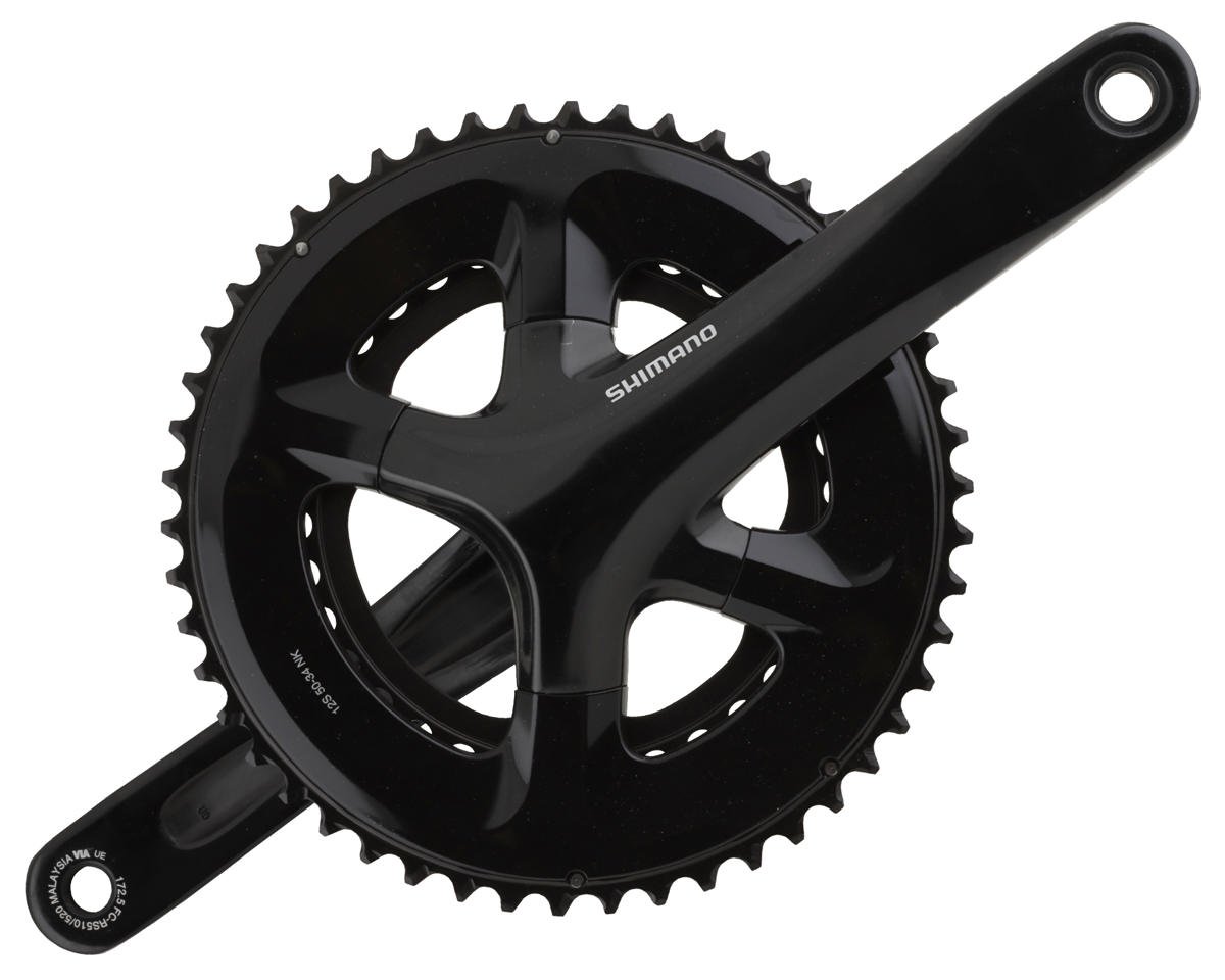 Shimano FC-RS520 Crankset (Black) (2 x 12 Speed) (172.5mm) (50/34T