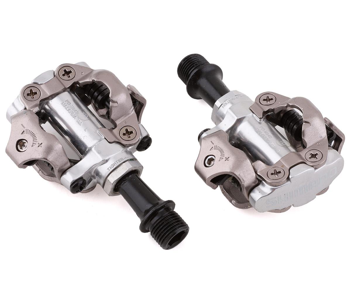 Nu ontmoeten grillen Shimano M540 Mountain Pedals w/ Cleats (Silver) - Performance Bicycle