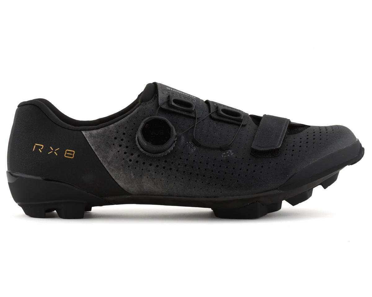 Shimano SH-RX801E Gravel Shoes (Black) (42) (Wide) (Wide Version)