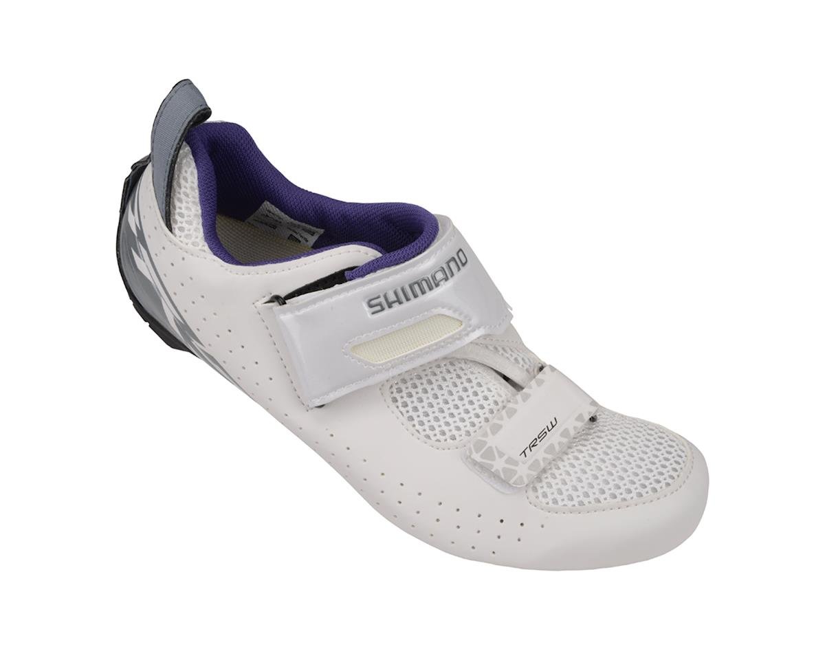Shimano SH-TR500 Women's Triathlon Shoes (White) - Performance Bicycle
