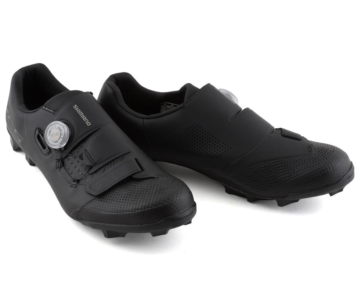 Shimano XC5 Mountain Bike Shoes (Black) (Wide Version) (45) (Wide ...