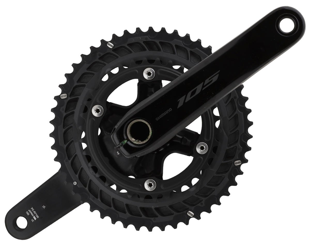 shimano deore 165mm crankset