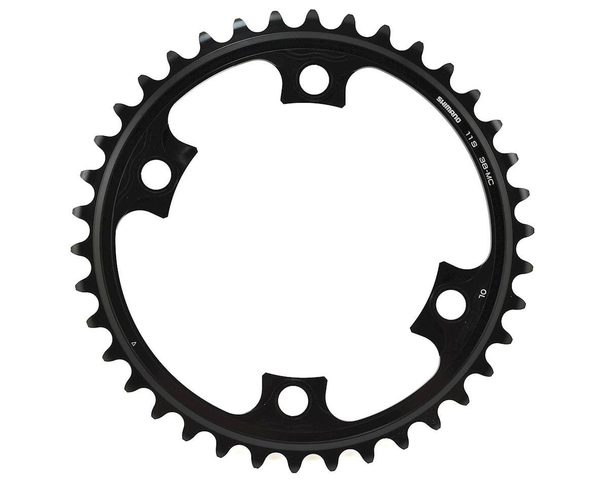 Shimano Dura-Ace FC-9000 Chainrings (Black/Silver) (2 x 11 Speed) (110mm BCD) (Inner) (38T)