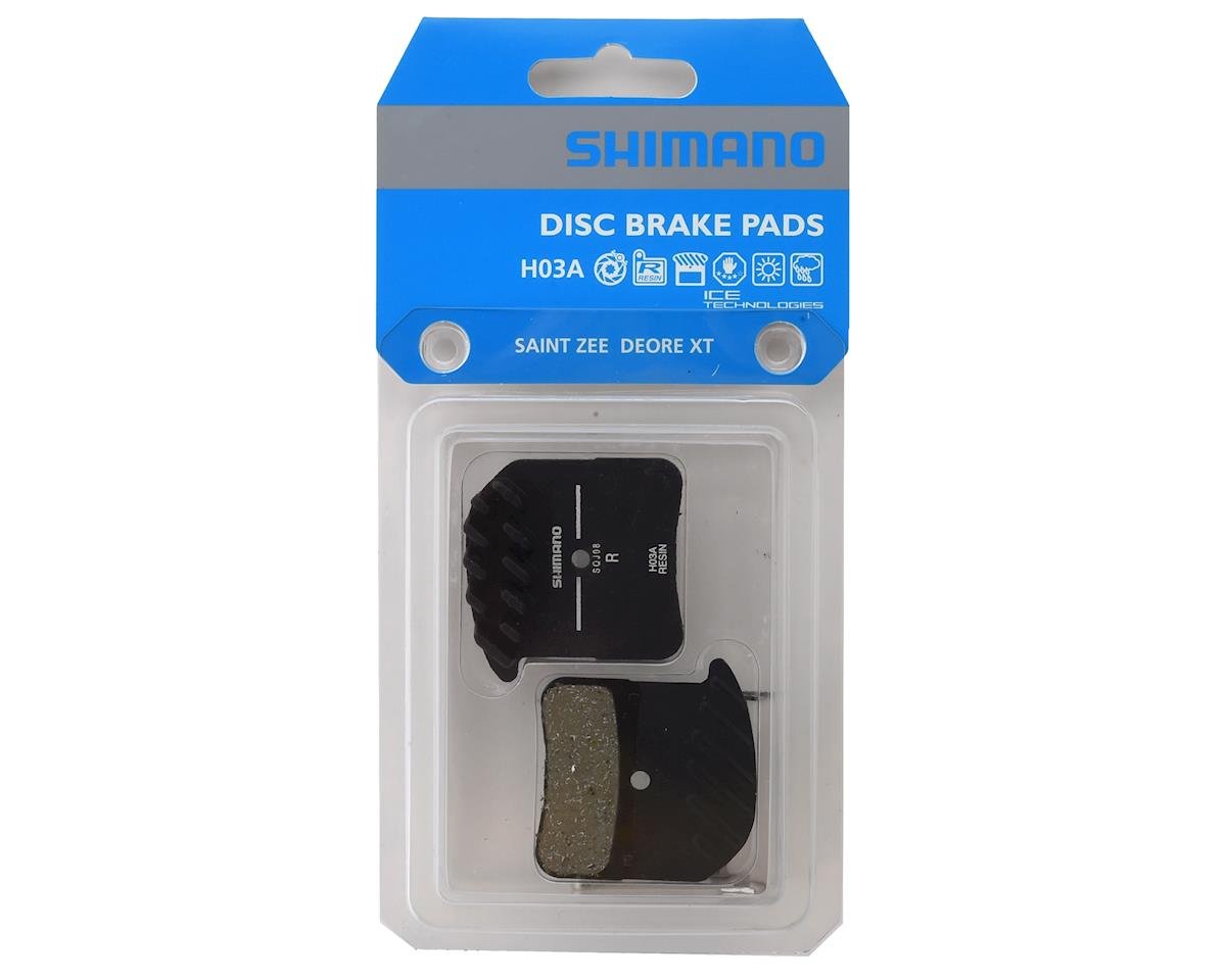 shimano xt brake pads fins